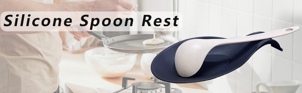 silicone utensil rest