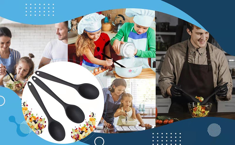 Silicone spoons Silicone spoons